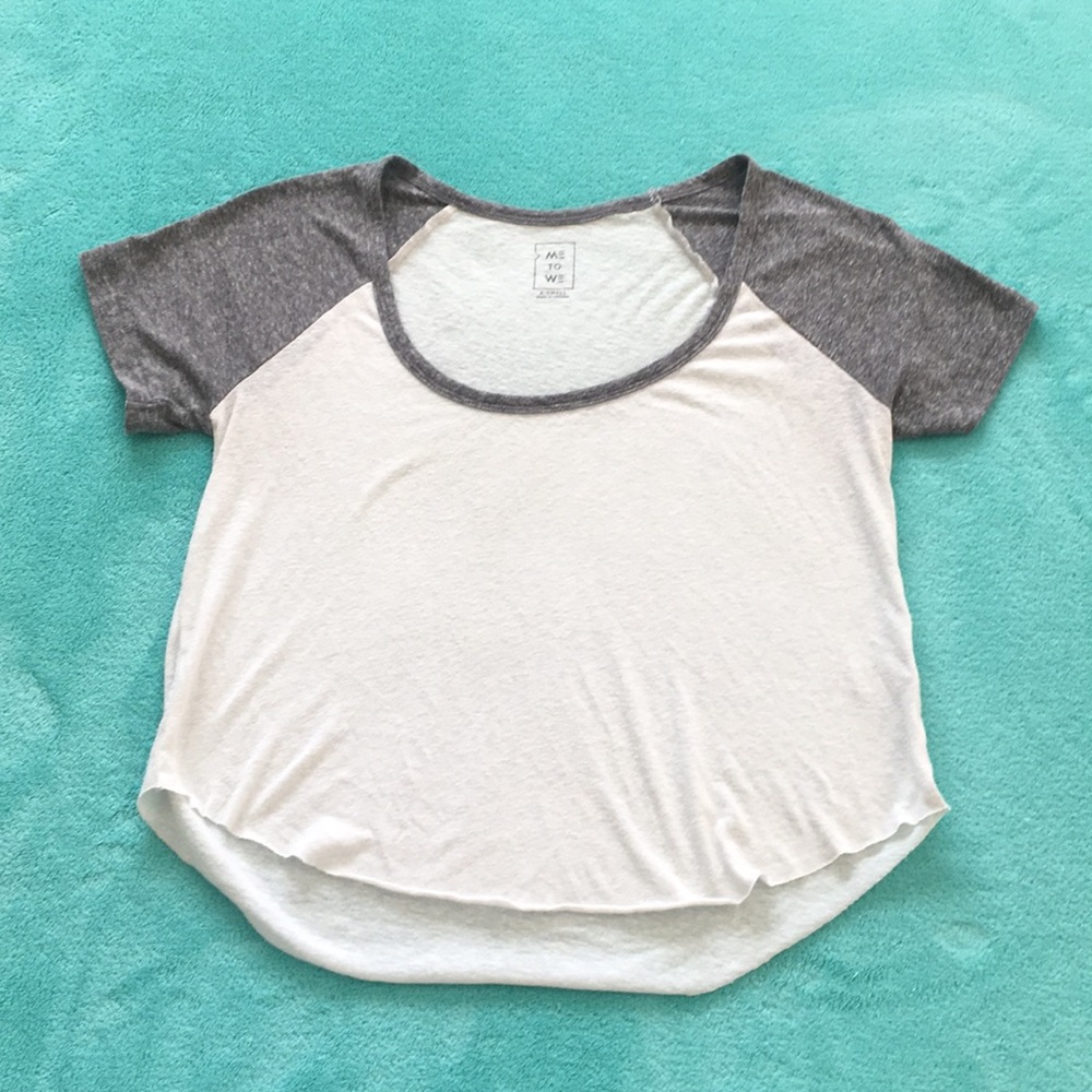 Pacsun Cropped Baseball Tee✨